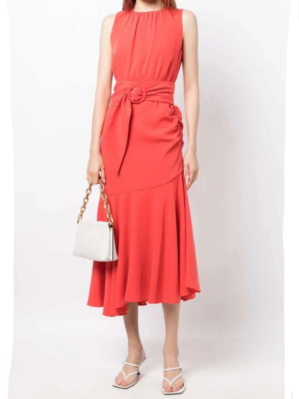 SACHIN & BABI Size 4 Camilla NWT Sleeveless Belted Dress